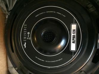 Alpha 12a speaker eminence 12" PA guitar