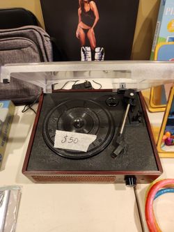 Turntable  with discs