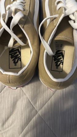Vans Low-Top Sneakers Tan Canvas