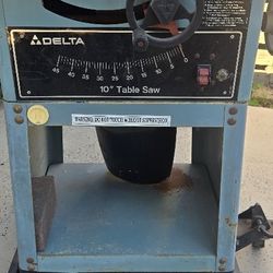 🔧 Delta 10” Table Saw – Heavy-Duty Cast Iron (Model 34-670)