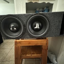 2 Subwoofers 10w6 Plus Ported Box 