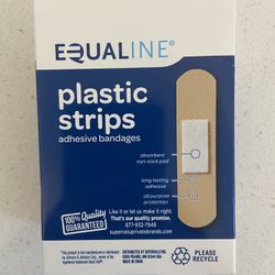 Equaline Bandaids New In Box Qty 60