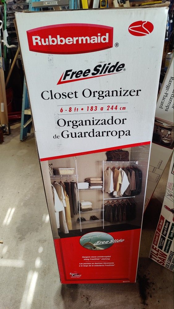 Closet Organizer Rubbermaid-Brand New In Box