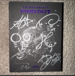 SIGNED P1HARMONY DISHARMONY: FIND OUT ALBUM