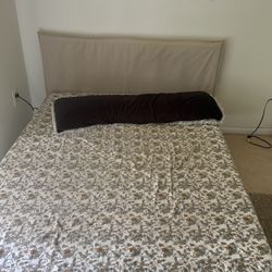 Full Size  Bed Mattress And Frame (I Thought It Was Queen)