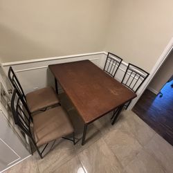 Dining Table- 4 Chairs 