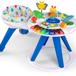 Baby Einstein Around We Grow 4-in-1 Walker, Discovery Activity Center and Table, Age 6 Months and up 