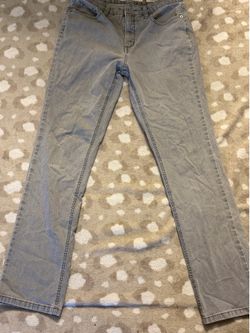 Grey jeans, size L