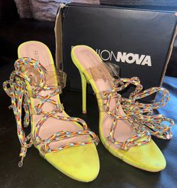 FASHION NOVA STRAP HEELS