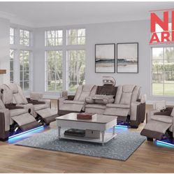 Sofa And Loveseat Power Recliner $2299