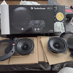 Rockford Fosgate Coaxial 4" car speakers set