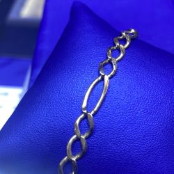 10KT Gold Figaro Bracelet 
