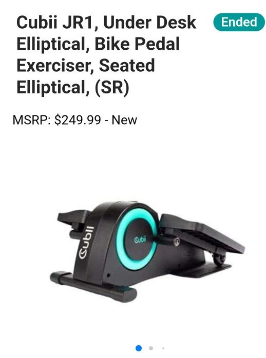 Cubii JR1, Under Desk Bike Pedal Exerciser