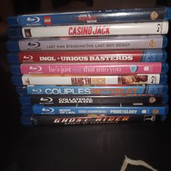$4 Dollars Each Blu-ray DVDs