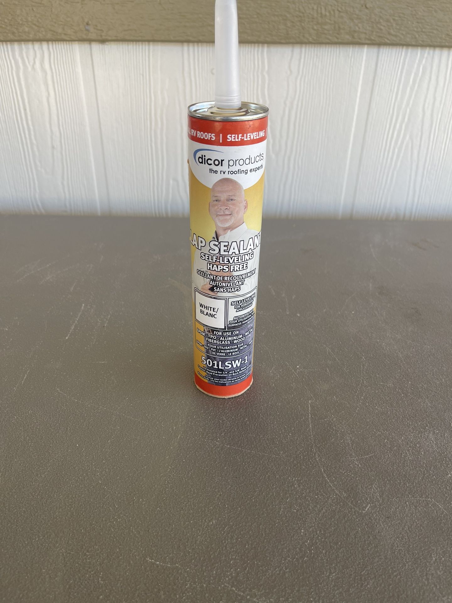 Dicor Products Self Leveling RV Roof Sealant