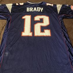 New England Patriots Tom Brady Jersey Size XL Adult 
