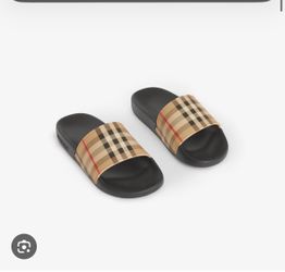 Burberry slide