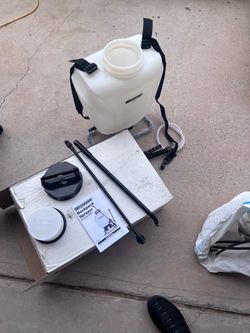 Westward backpack sprayer. New.