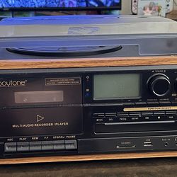 Boytone Multi Audio Recorder Player w/ speakers