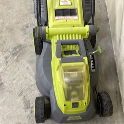 Cordless mower with batter and charger