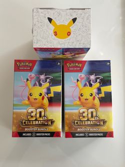 Pokemon 30th Celebration Booster Bundle