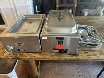 Two Restaurant Grade Electric Industrial - Food Warmers - Vollrath - Wells