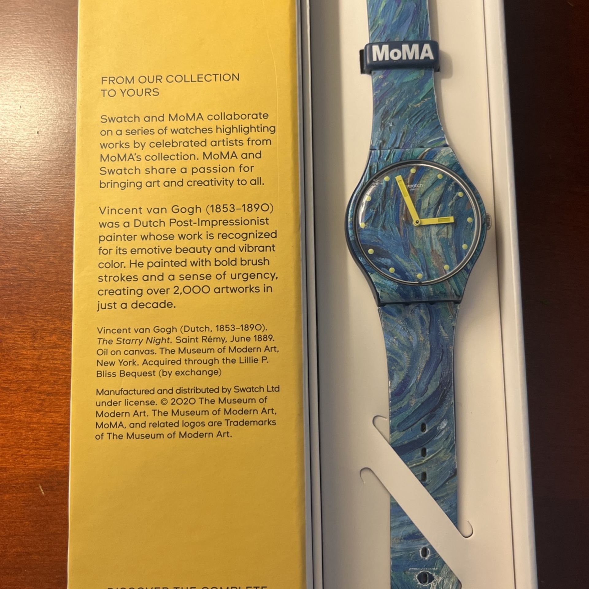 Van Gogh Moma Swatch Collection New]Swatch MoMA Artist Series THE