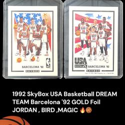1992 Skybox USA Team Card 
