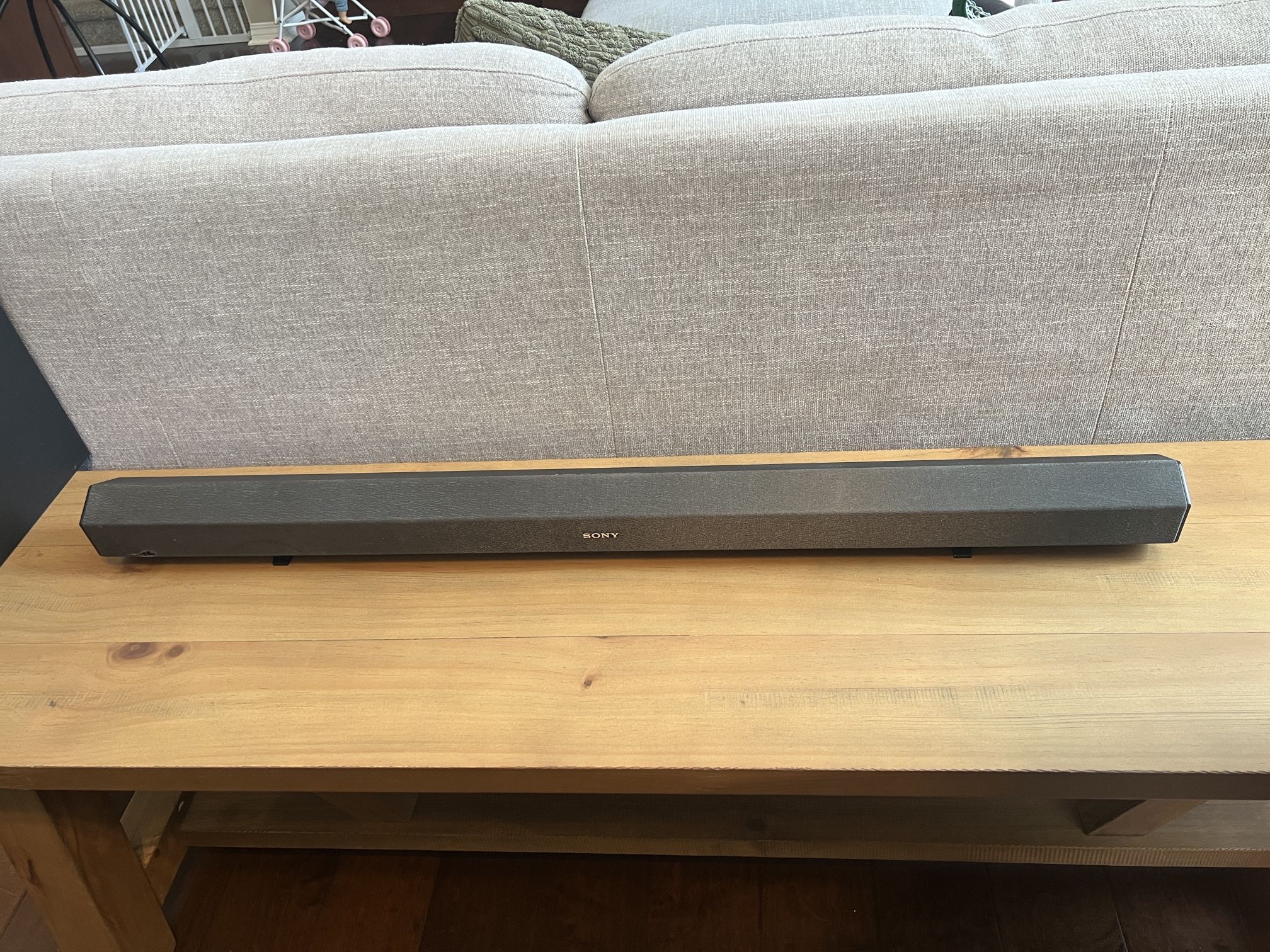 Sony Soundbar and Subwoofer