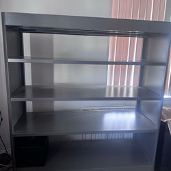 Métal storage shelf