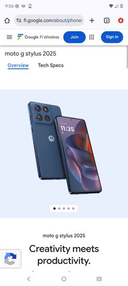 Motorola stylus