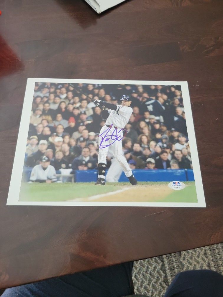 David Justice Autographed Photo