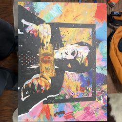 24x18 Wolf of Wall Street Wall Art