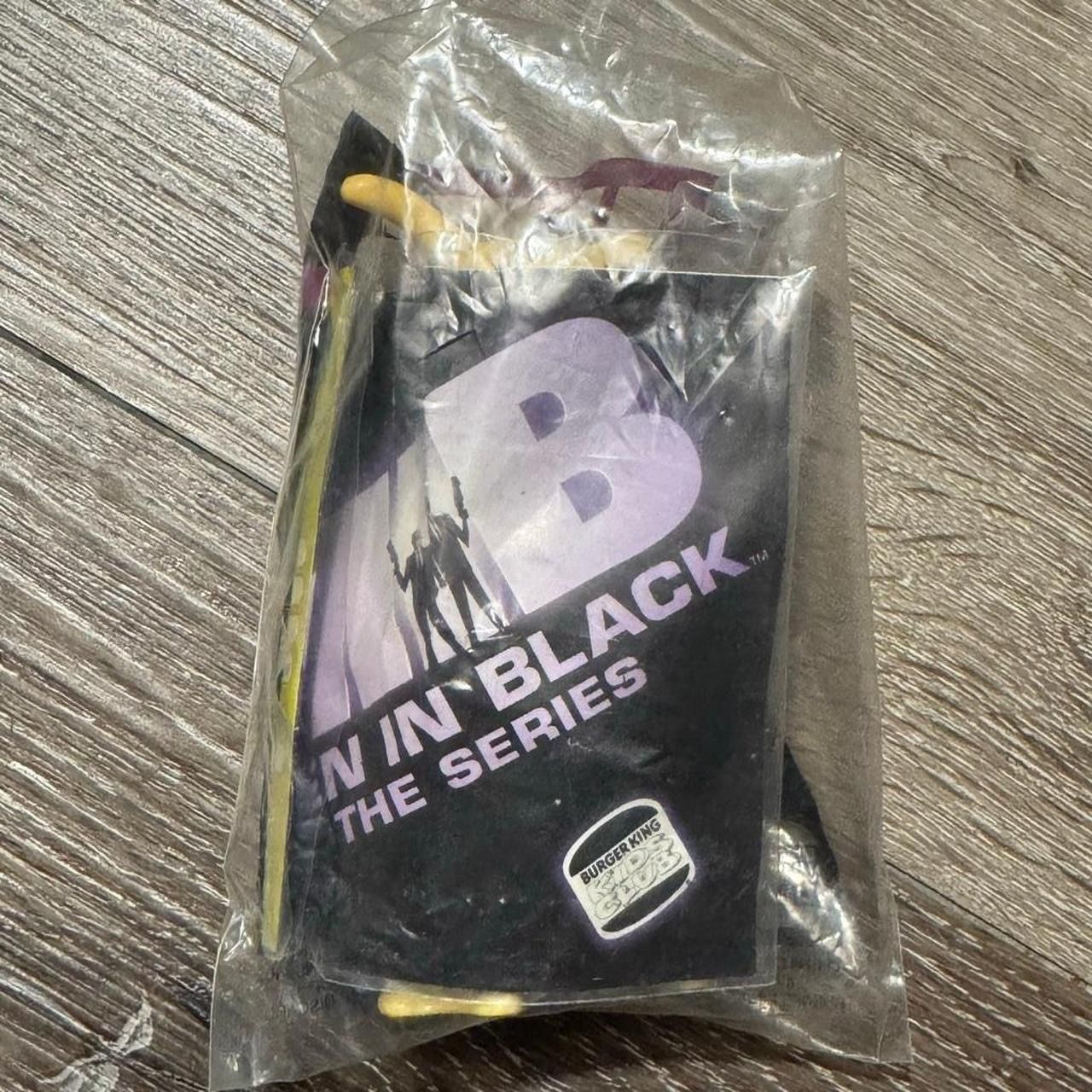 1998 Burger King Men in Black Squishy Worm Guy Action Figure