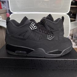 Jordan 4 Black Cat Size  9.5 10 11 