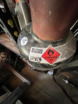 Oxygen and Acetylene bottle for sale! Half off