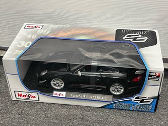 NIB Maisto 1:18 Porsche 911 GT3 RS 4.0 - Black Special Edition