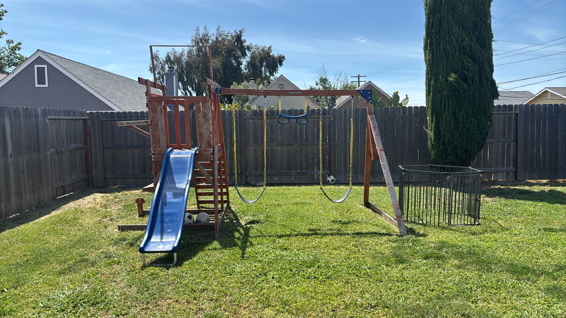 Kids 6-12 Swing Set
