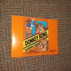 Donkey kong classics NES Nintendo Manual Only 