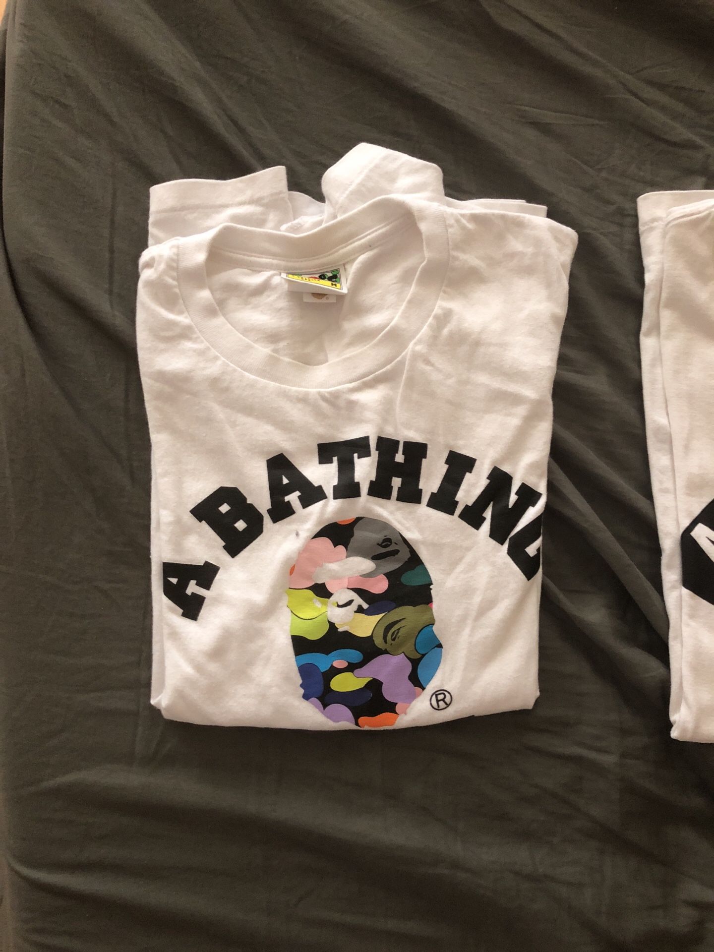 Bape and supreme shirts (obo)