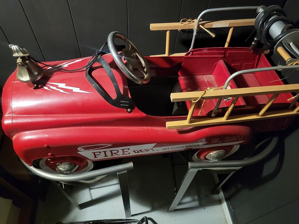 Pedal Fire Truck