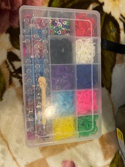 Rainbow Loom Band Kit with Storage Case