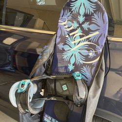 Spice Nani Snowboard with Boots & Bag
