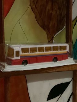 Die-Cast MERCEDES Coach Bus Model BY MARJORETTE FRANCE