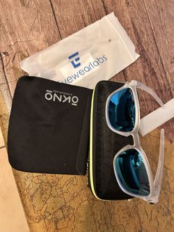 Polarized Frost Color Frame Sunglasses