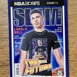 2021-22 NBA Hoops LaMelo Ball SP SLAM Insert #222 The Future Hornets