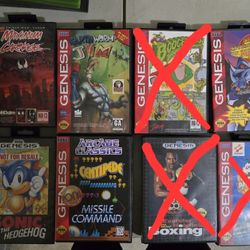 Sega Genesis Games 