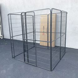 (New) $180 Heavy-Duty 5x5x5ft Large Dog Playpen Crate Kennel Exercise Gate
