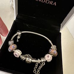 Mom Pandora Bracelet with Charms 