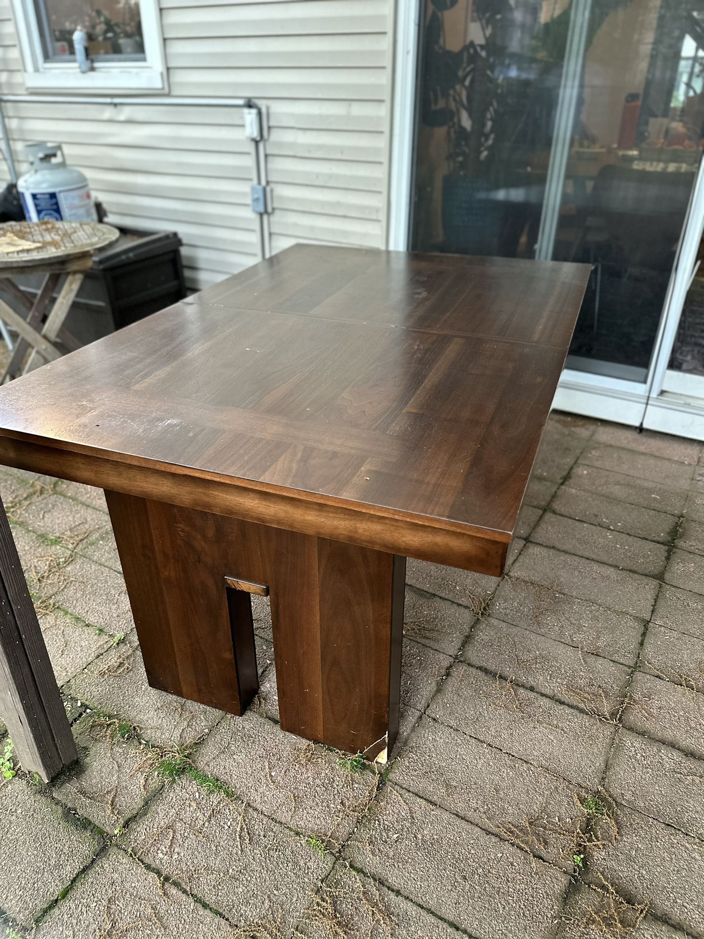 FREE Dining Table With Leaf and Bench